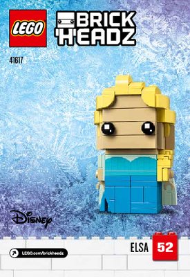 Instrucciones de Construcción - LEGO - 41617 - Elsa: Page 1