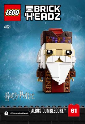 Instrucciones de Construcción - LEGO - 41621 - Ron Weasley™ & Albus Dumbledore™: Page 1