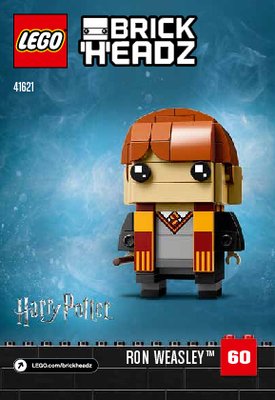 Instrucciones de Construcción - LEGO - 41621 - Ron Weasley™ & Albus Dumbledore™: Page 1