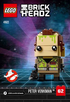 Instrucciones de Construcción - LEGO - 41622 - Peter Venkman™ & Slimer™: Page 1