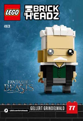 Instrucciones de Construcción - LEGO - 41631 - Newt Scamander™ & Gellert Grindelwald: Page 1