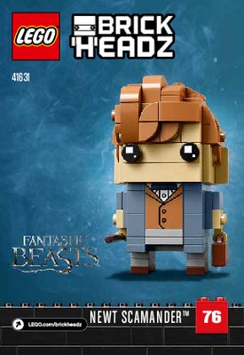 Instrucciones de Construcción - LEGO - 41631 - Newt Scamander™ & Gellert Grindelwald: Page 1