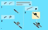 Instrucciones de Construcción - LEGO - Technic - 42004 - Miniexcavadora: Page 6