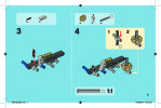 Instrucciones de Construcción - LEGO - Technic - 42004 - Miniexcavadora: Page 3