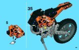 Instrucciones de Construcción - LEGO - Technic - 42007 - Moto de Motocross: Page 55