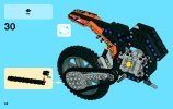 Instrucciones de Construcción - LEGO - Technic - 42007 - Moto de Motocross: Page 42