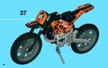 Instrucciones de Construcción - LEGO - Technic - 42007 - Moto de Motocross: Page 70