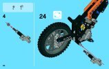 Instrucciones de Construcción - LEGO - Technic - 42007 - Moto de Motocross: Page 30