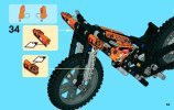 Instrucciones de Construcción - LEGO - Technic - 42007 - Moto de Motocross: Page 55