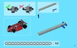 Instrucciones de Construcción - LEGO - Technic - 42011 - Coche de Carreras: Page 3