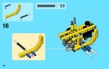 Instrucciones de Construcción - LEGO - Technic - 42023 - Máquinas de Construcción: Page 22