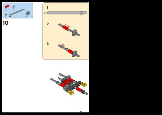 Instrucciones de Construcción - LEGO - Technic - 42024 - Camión Contenedor: Page 1