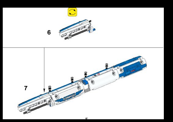 Instrucciones de Construcción - LEGO - Technic - 42025 - Avión de Mercancías: Page 1