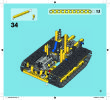 Instrucciones de Construcción - LEGO - Technic - 42028 - Bulldozer: Page 57