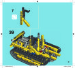 Instrucciones de Construcción - LEGO - Technic - 42028 - Bulldozer: Page 67