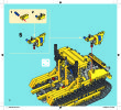 Instrucciones de Construcción - LEGO - Technic - 42028 - Bulldozer: Page 4