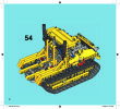 Instrucciones de Construcción - LEGO - Technic - 42028 - Bulldozer: Page 6