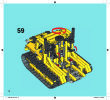 Instrucciones de Construcción - LEGO - Technic - 42028 - Bulldozer: Page 14