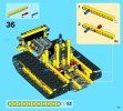 Instrucciones de Construcción - LEGO - Technic - 42028 - Bulldozer: Page 61