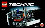 Instrucciones de Construcción - LEGO - Technic - 42032 - Cargadora Compacta con Orugas: Page 1