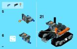 Instrucciones de Construcción - LEGO - Technic - 42032 - Cargadora Compacta con Orugas: Page 24