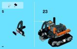 Instrucciones de Construcción - LEGO - Technic - 42032 - Cargadora Compacta con Orugas: Page 28