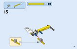 Instrucciones de Construcción - LEGO - Technic - 42044 - Jet acrobático: Page 21