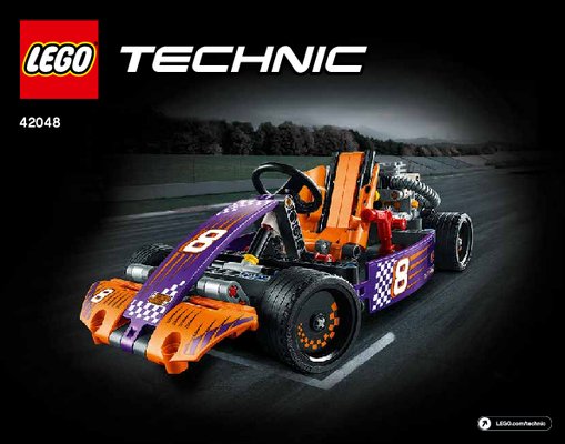 Instrucciones de Construcción - LEGO - Technic - 42048 - Kart de competición: Page 1