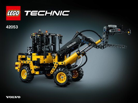 Instrucciones de Construcción - LEGO - Technic - 42053 - Volvo EW 160E: Page 1