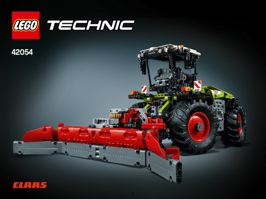 Instrucciones de Construcción - LEGO - Technic - 42054 - CLAAS XERION 5000 TRAC VC: Page 1