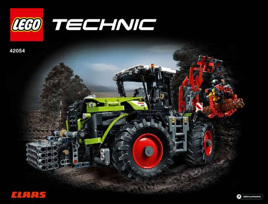 Instrucciones de Construcción - LEGO - Technic - 42054 - CLAAS XERION 5000 TRAC VC: Page 1