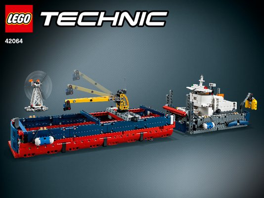 Instrucciones de Construcción - LEGO - Technic - 42064 - Explorador oceánico: Page 1