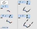 Instrucciones de Construcción - LEGO - Technic - 42066 - Jet de carreras aéreas: Page 186