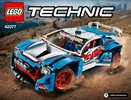 Instrucciones de Construcción - LEGO - 42077 - Rally Car: Page 1