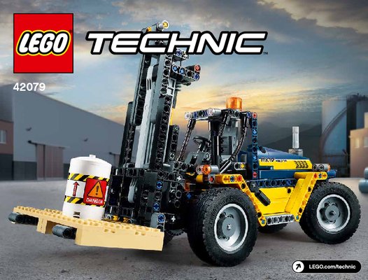 Instrucciones de Construcción - LEGO - 42079 - Heavy Duty Forklift: Page 1