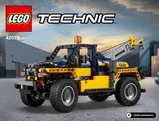 Instrucciones de Construcción - LEGO - 42079 - Heavy Duty Forklift: Page 1