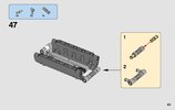 Instrucciones de Construcción - LEGO - 42084 - Hook Loader: Page 43