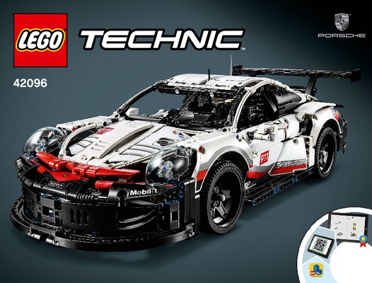 Instrucciones de Construcción - LEGO - 42096 - Porsche 911 RSR: Page 1