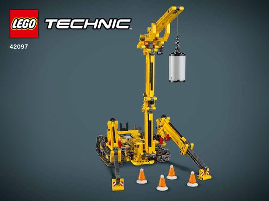 Instrucciones de Construcción - LEGO - 42097 - Compact Crawler Crane: Page 1