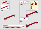 Instrucciones de Construcción - LEGO - 42098 - Car Transporter: Page 336