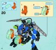 Instrucciones de Construcción - LEGO - Hero Factory - 44028 - La Máquina de Combate de SURGE Y ROCKA: Page 36