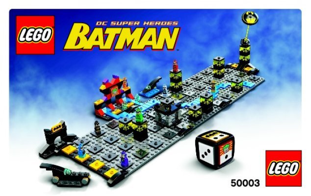 Instrucciones de Construcción - LEGO - 50003 - Batman™: Page 1