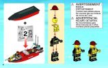 Instrucciones de Construcción - LEGO - 60005 - Fire Boat: Page 2