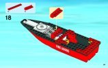 Instrucciones de Construcción - LEGO - 60005 - Fire Boat: Page 21