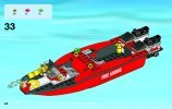 Instrucciones de Construcción - LEGO - 60005 - Fire Boat: Page 44