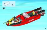 Instrucciones de Construcción - LEGO - 60005 - Fire Boat: Page 45