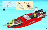 Instrucciones de Construcción - LEGO - 60005 - Fire Boat: Page 47