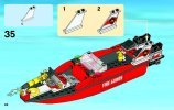 Instrucciones de Construcción - LEGO - 60005 - Fire Boat: Page 46