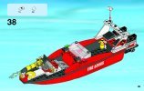 Instrucciones de Construcción - LEGO - 60005 - Fire Boat: Page 49