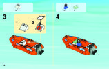 Instrucciones de Construcción - LEGO - City - 60012 - 4x4 y Bote de Submarinismo: Page 44